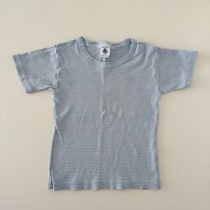 Petit Bateau - Kids Blue Stripe T-Shirt, Size 3Y